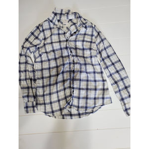 J Crew soft flannel lightweight button up